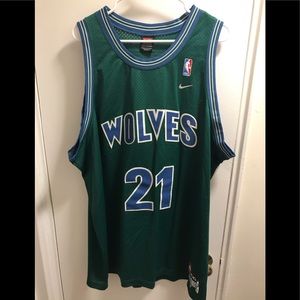 Nike Minnesota Timberwolves Garnett #21 Jersey